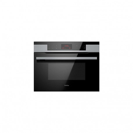 Amica oven EBC 841 600 E silver - Compact microwave function, hot air,