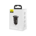 Ładowarka samochodowa Baseus Grain Pro 2x USB 4.8A (czarna)