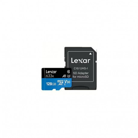 Lexar MEMORY MICRO SDXC 128GB UHS-I/W/A LMSBLPL128G-BNANG
