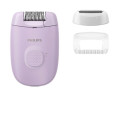 Philips Epilator | BRE237/00 Series 2000 | Number of power levels 1 | Purple