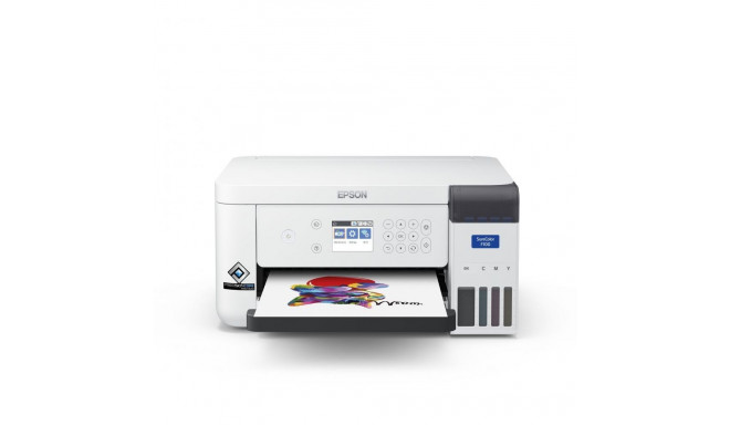 EPSON Dye sublimation printer Surecolor SC-F100 A4, Wi-Fi, Maximum ISO A-series paper size A4, White