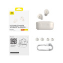 True Wireless Bluetooth 5.3 Earphones Bowie E18 with Charging Case, White