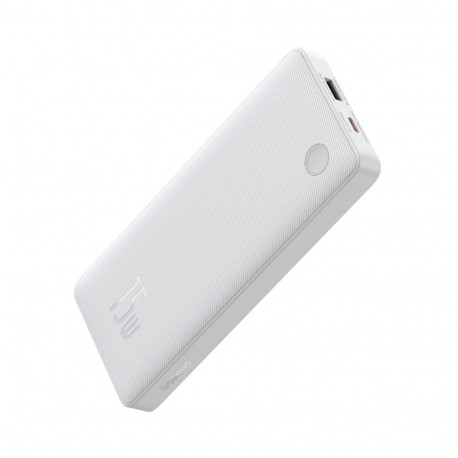 LiPo Powerbank 10000mAh 15W USB + USB-C Airpow Lite valge BASEUS