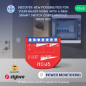 Nous B2Z ZigBee Smart Switch Module 1 channel, with Power Meter