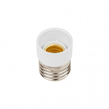 Adapter socket from E14 to E27