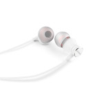 Earphones with Built-in Mic & In-Wire Remote Controller, White