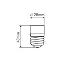 Lambipesa adapter E14 kuni E27