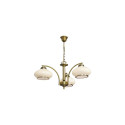 Activejet Classic ceiling chandelier pendant lamp RITA Patina triple 3xE27 for living room Activejet Classic ceiling chandelier pendant lamp RITA Patina triple 3xE27 for living room