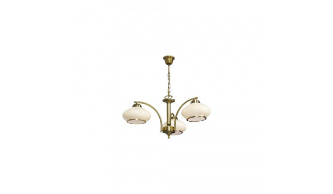Activejet Classic ceiling chandelier pendant lamp RITA Patina triple 3xE27 for living room