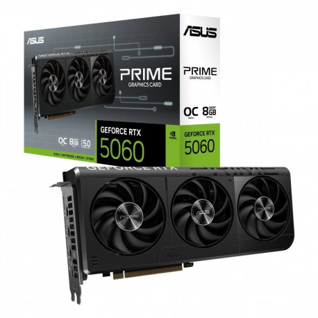 Graphics card GeForce RTX 5060 PRIME OC 8GB GDRR7 128BIT HDMI/3DP