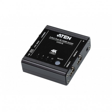 3-Port True 4k HDMI Switch VS381B