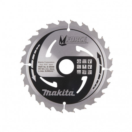 Wood cutting disc Makita B-08056 190x30x2.0mm