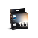 Philips Hue LED smart bulb, BT, White ambiance, GU10, 4.2 W, 3-pack