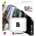 Kingston Canvas Select Plus MicroSD kaart 512 GB Class 10 UHS-I/U3 A1 V30 (SDCS2/512GBSP)