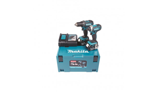 Cordless tool set Makita DLX2127MJ (DDF482 DTD152)