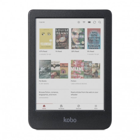 Kobo Clara Colour 6" e-raamatulugeja must