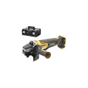 Dewalt nurklihvija 18V DCG406NT 125mm BL TSTAK ilma terata