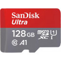 Sandisk mälukaart microSDXC 128GB Ultra A1+ adapter (avatud pakend)
