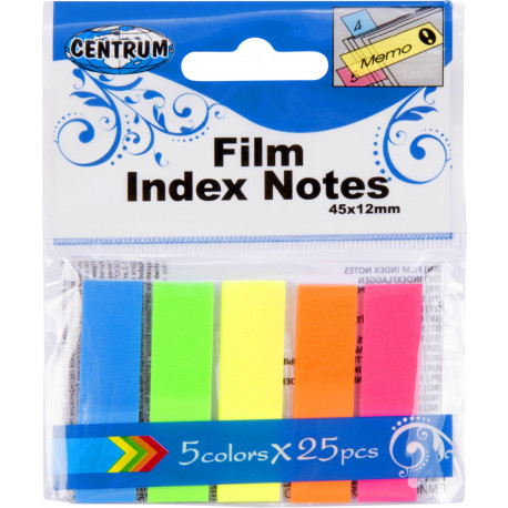 Centrum film index notes 45x12mm 5x25pcs