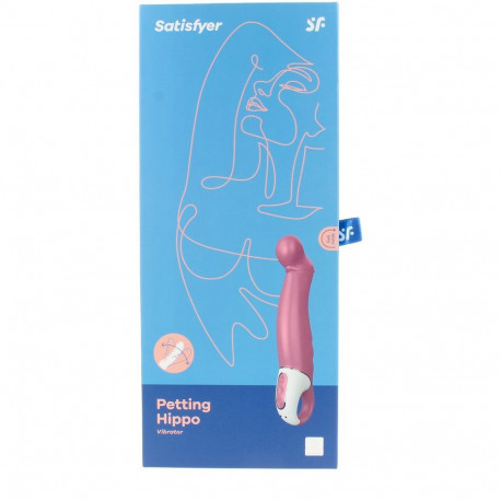 SATISFYER PETTING HIPO vibrador #rosa 1 u