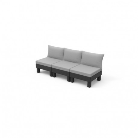 Keter 29212921900 Elements 3-Seater Sofa
