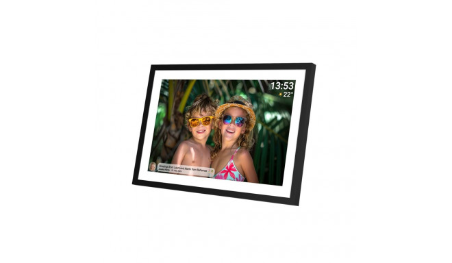 Denver PFF-1016 digital photo frame Black 25.6 cm (10.1") Touchscreen Wi-Fi