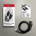 Axagon RVD-HI20C2 DP > HDMI kaabel 1,8 m, 4K/60Hz