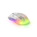 Steelseries Aerox 3 juhtmevaba Ghost paremakäeline RF juhtmevaba + Bluetooth optiline 18000 DPI mäng