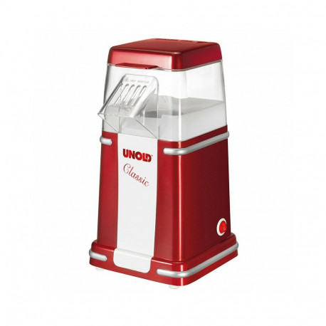 Unold Classic popcorn popper Red, Silver, White 900 W