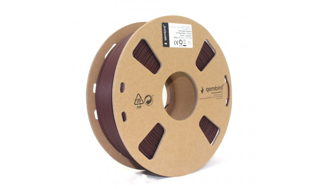 Gembird 3DP-PLA1.75-01-BR 3D printimismaterjal polülaktidhape (PLA) pruun 1,4 kg
