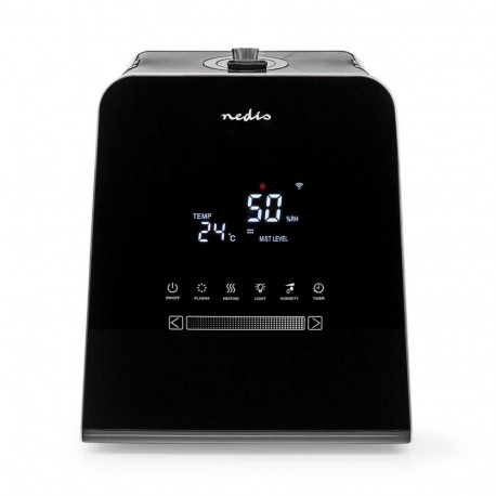 Nedis ultrasoniline õhuniisuti SmartLife 5.5L, must