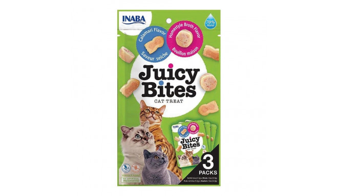 INABA Juicy Bites Homestyle broth and Calamari - cat treats - 3x11,3 g