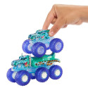 Hot Wheels Monster Trucks Power Smashers mänguauto ja suurveoki komplekt (4 mänguautot)