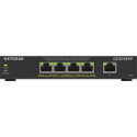 NETGEAR 5-pordiline Gigabit Ethernet kõrge võimsusega PoE+ Plus lüliti (GS305EPP) hallatav L2/L3 Gig