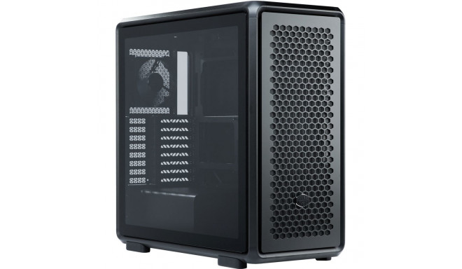 Cooler Master Masterframe 600, tower case black, tempered glass
