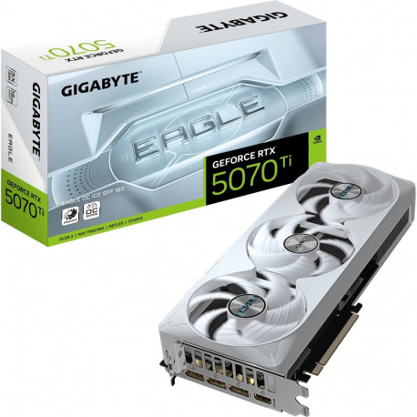 GeForce RTX 5070 Ti EAGLE OC ICE 16G (DLSS 4, 3x DisplayPort, 1x HDMI 2.1)