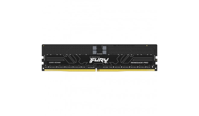 Kingston FURY DDR5 - 32GB - 6000 - CL - 32, single RAM (black, KF560R32RBE-32, Renegade Pro, INTEL X