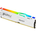 Kingston FURY DDR5 - 16GB - 6000 - CL - 36, single RAM (white, KF560C36BWE2-16, Beast RGB, AMD EXPO)
