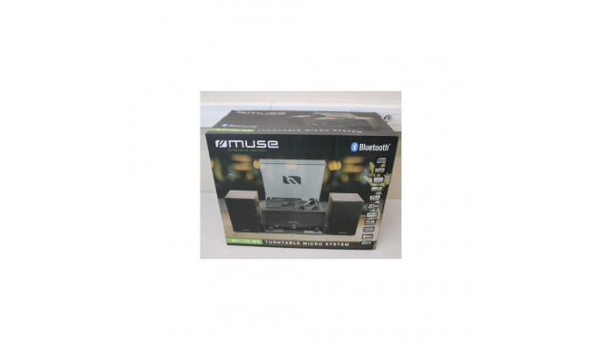 Muse SALE OUT. MT-120MB Turntable Micro System | Turntable Micro System | MT-120MB | Drawer-type CD