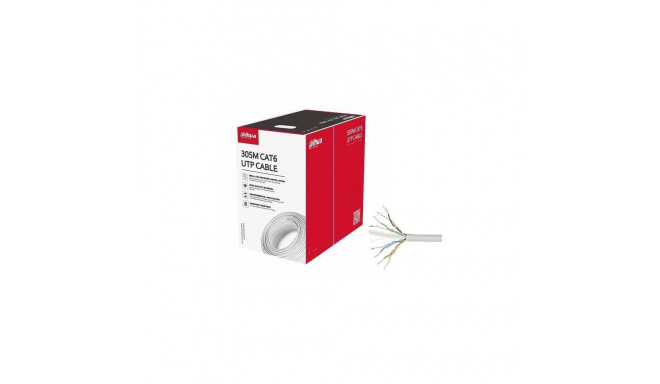 DAHUA CABLE CAT6 UTP 305M WHITE/PFM920I-6UN-C