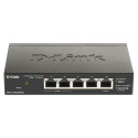 D-link 5-Port Gigabit PoE Smart Managed Switch and PoE Extender DGS-1100-05PDV2 Web managed, Desktop