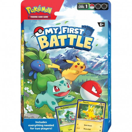 Karty my first battle pikachu/bulbasaur
