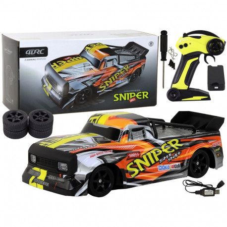 RC auto nelikveoline oranž kiirus 30km