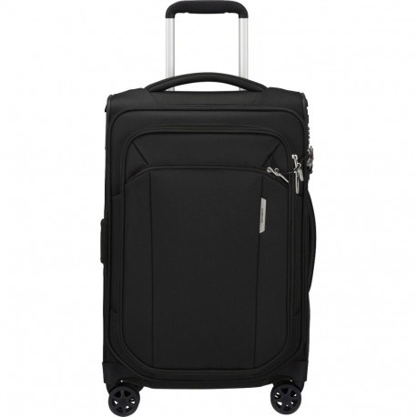 Kohver Samsonite Respark Spinner 55 EXP, Ozone Black, 35x55x22/25cm, 39/44L, 2,5kg, 4-rattaga