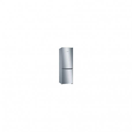 Bosch Serie 2 KGN33NLEB fridge-freezer Freestanding 282 L E Stainless steel