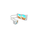 GIGABYTE GAMING 240 ICE Liquid CPU Cooler- 2x120mm ARGB Fans, slide-in interlocking mechanism, DAISY