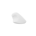 VERTICAL MOUSE NATEC CRAKE 2 WIRELESS 2400DPI BLUETOOTH 5.2 + 2.4GHZ WHITE