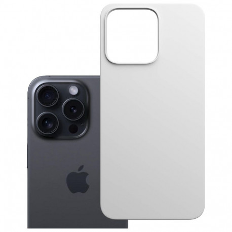 3MK Hardy MagSilicone Case for Apple iPhone 16 Pro White