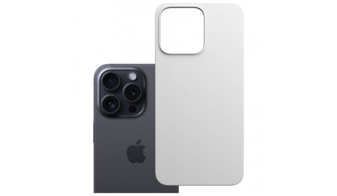 3MK Hardy MagSilicone Case for Apple iPhone 16 Pro White