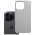 3MK Hardy MagSilicone Case for Apple iPhone 16 Pro Titanium